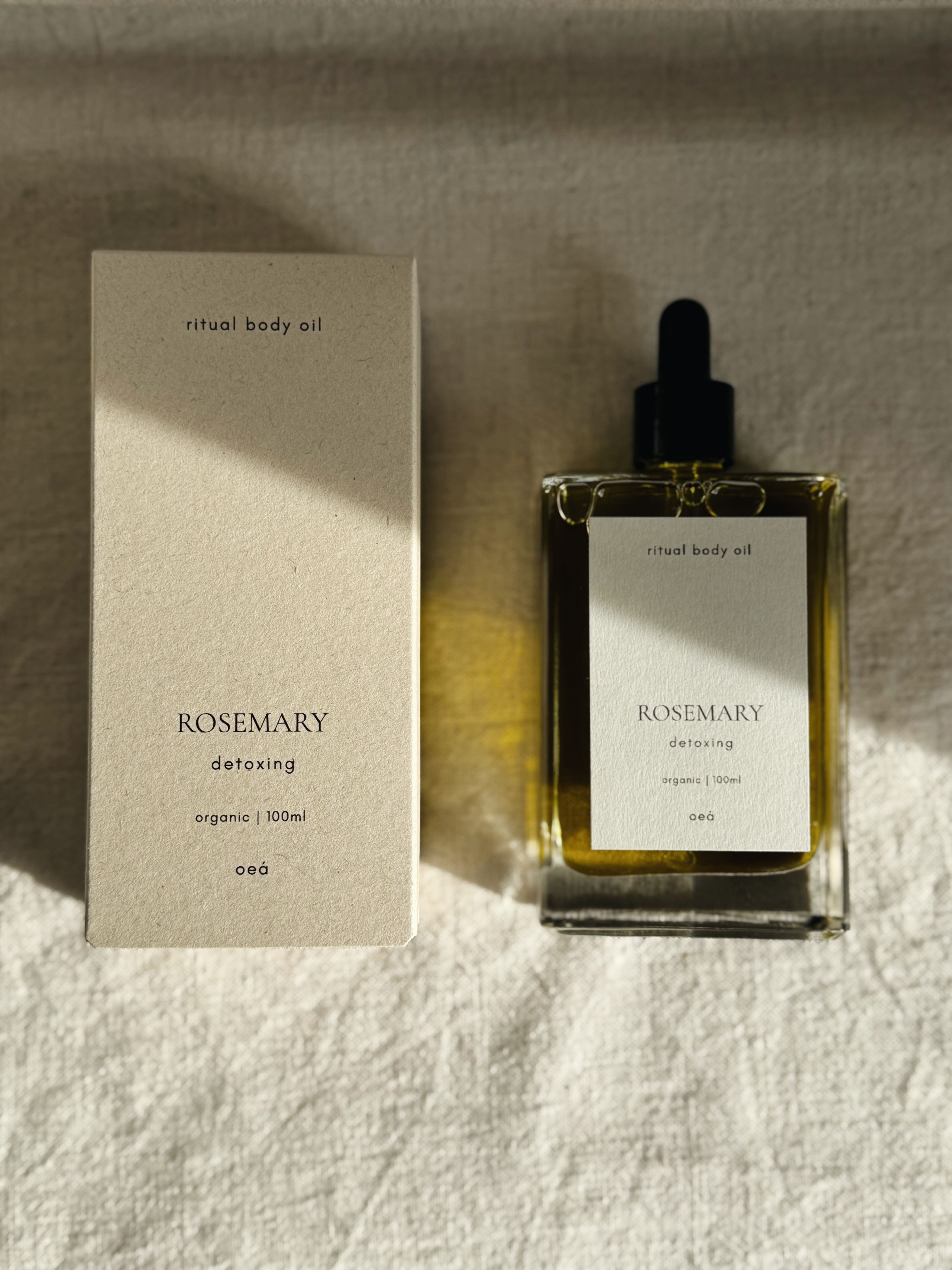 ROSEMARY Ritual Body Oil - Detox body oil with rosemary & blackcurrant seed oil