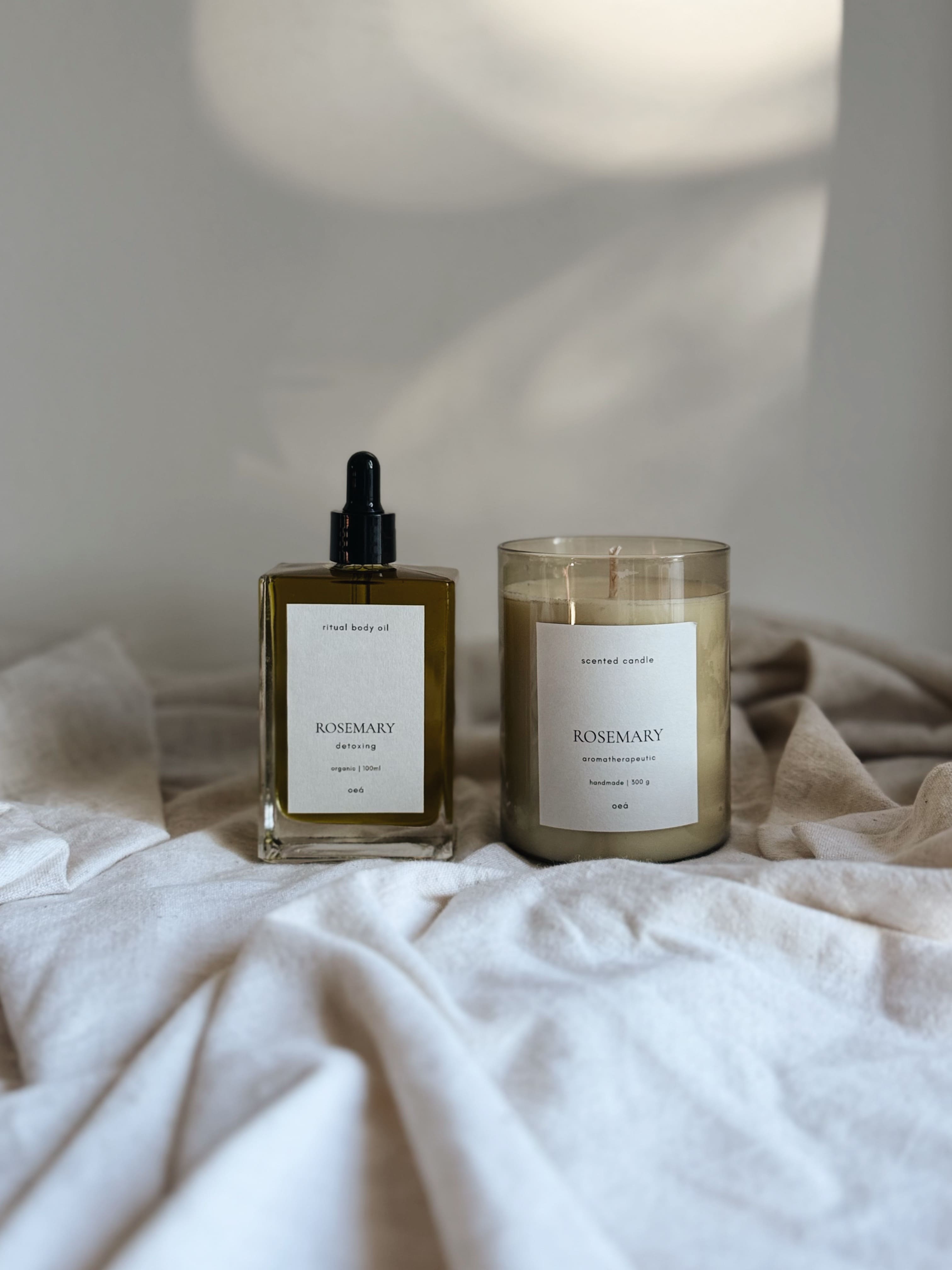 ROSEMARY Ritual Set - Körperöl & Duftkerze