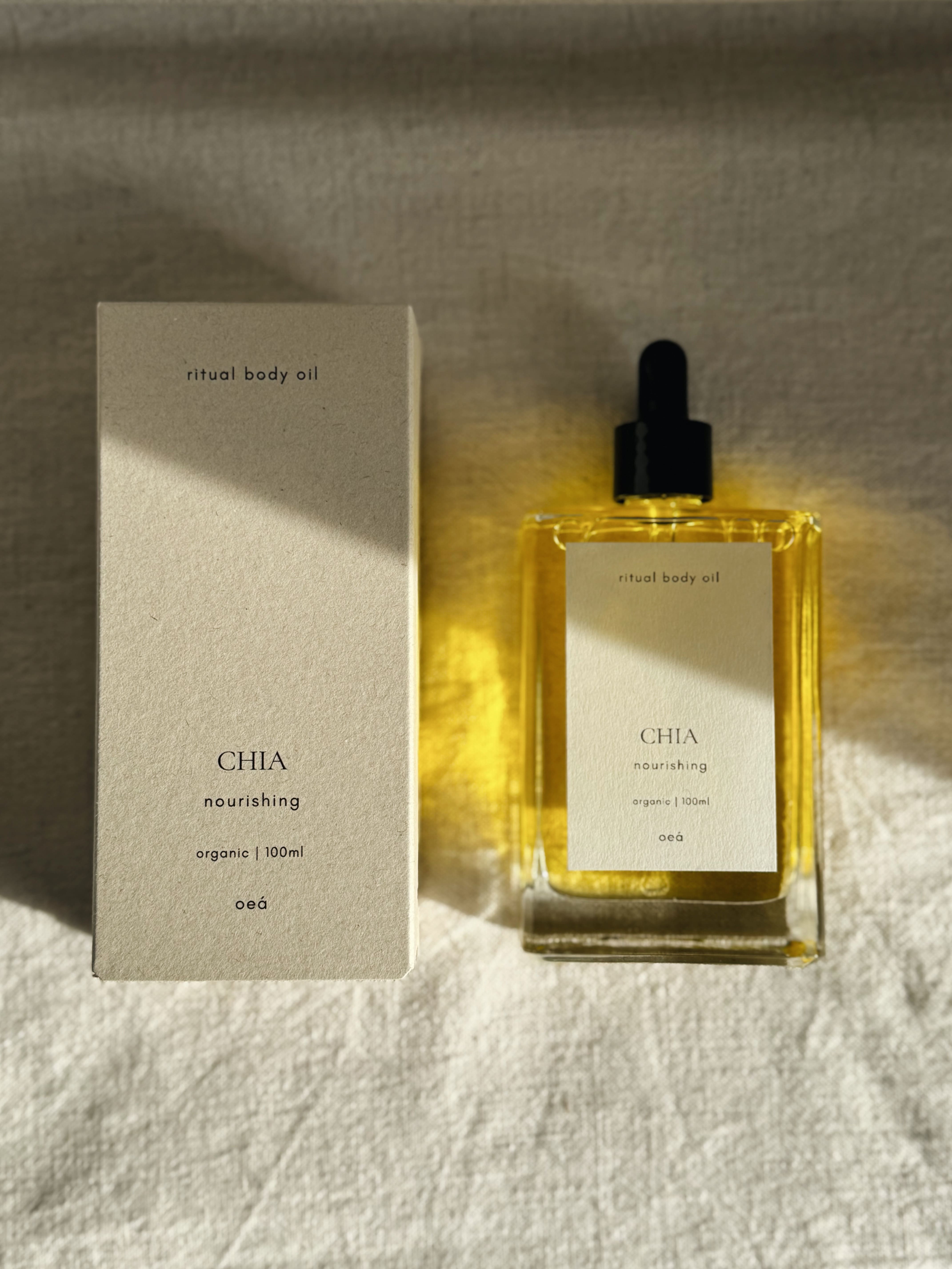 CHIA Ritual Body Oil - body oil for sensual everyday rituals with chia and vanilla