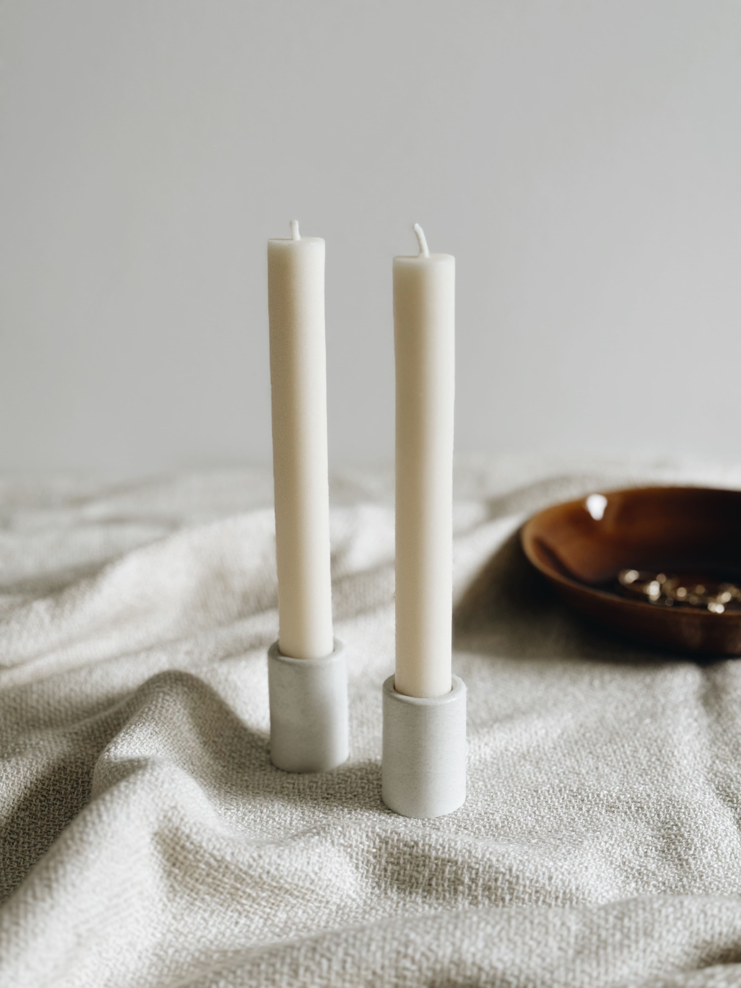 Taper candle set Special Edition with natural essential oils (4 pcs.)