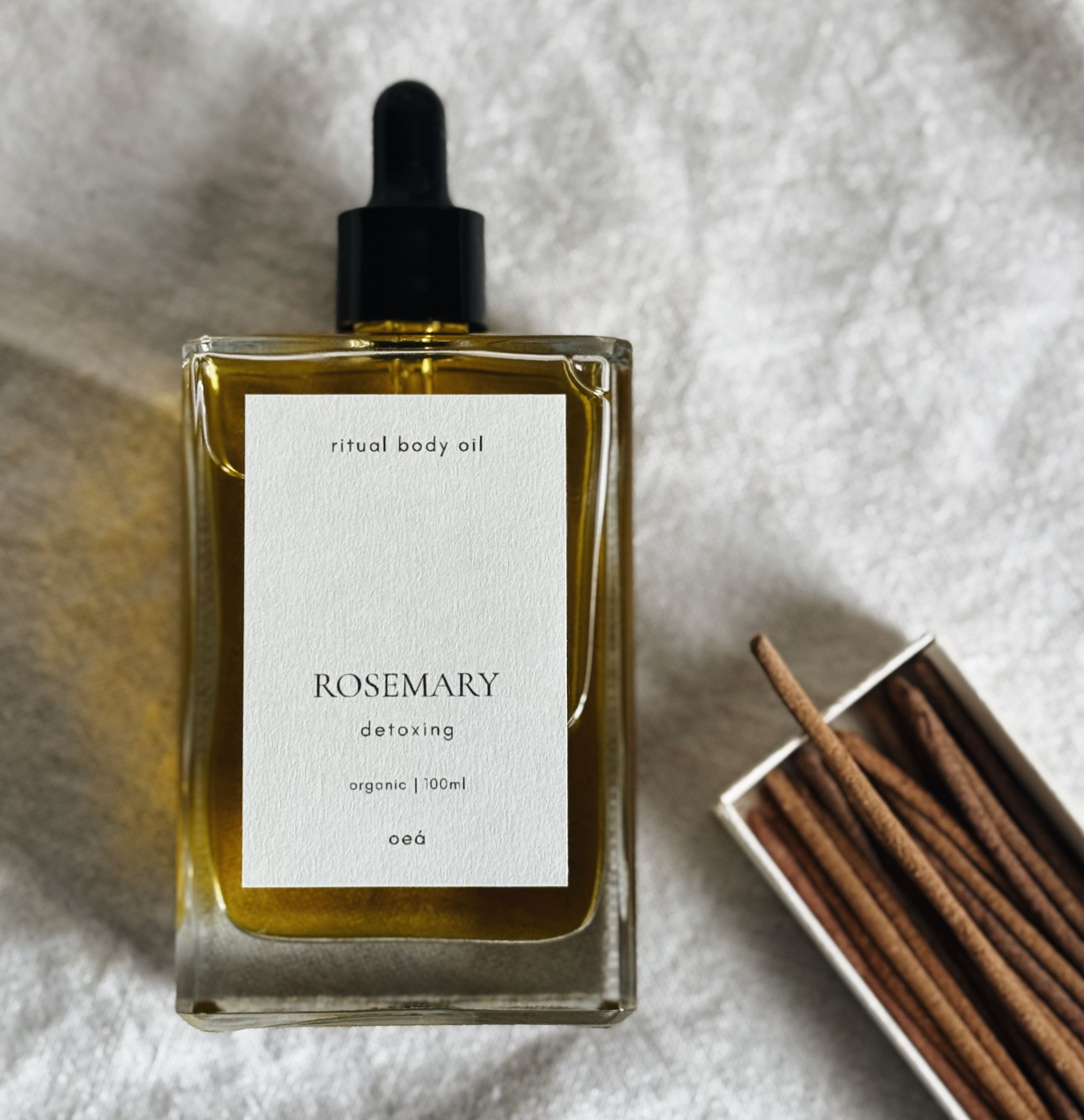 ROSEMARY Ritual Body Oil - Detox body oil with rosemary & blackcurrant seed oil