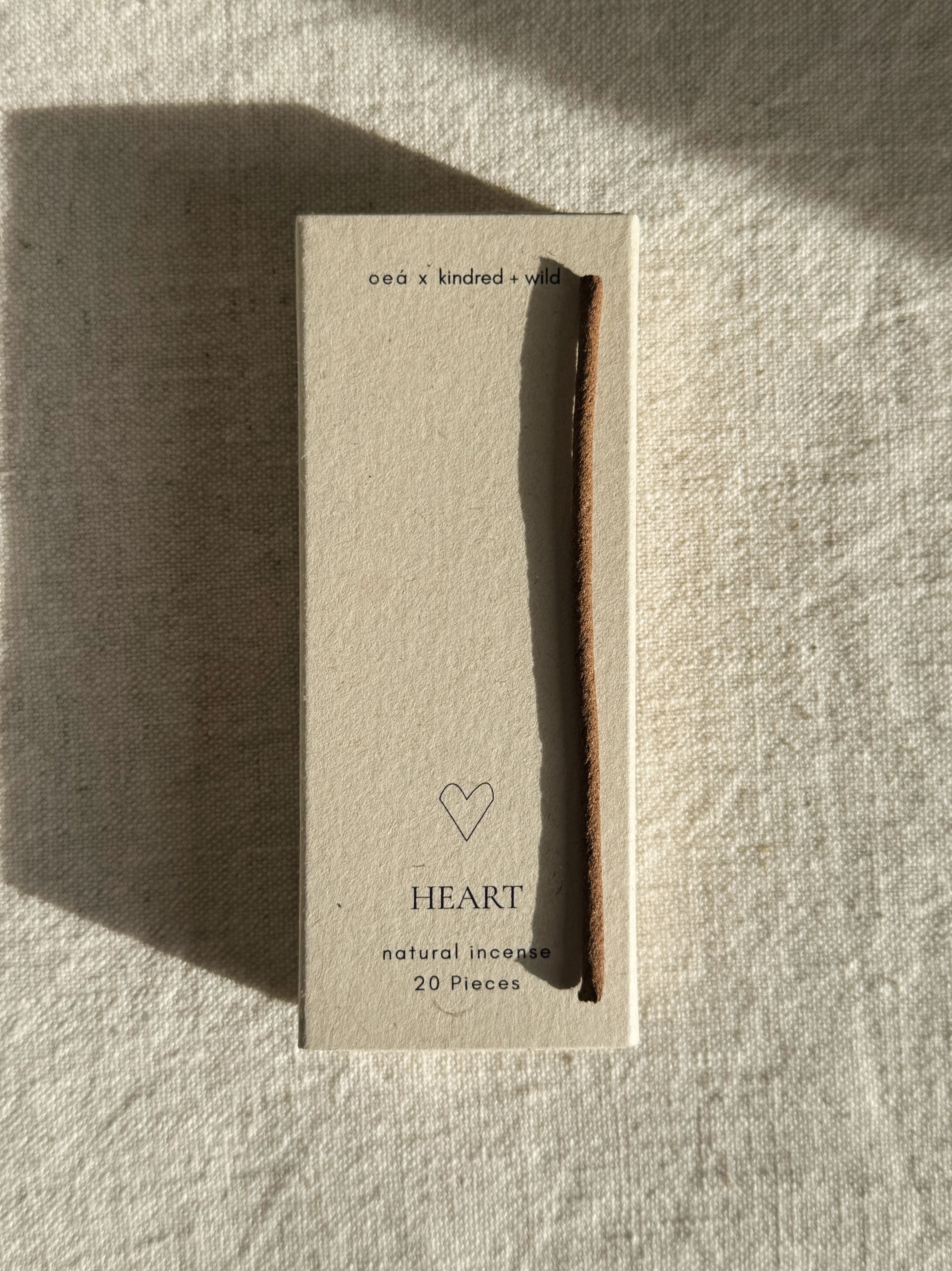 HEART Ritual Incense - Handmade incense sticks for depth & connection