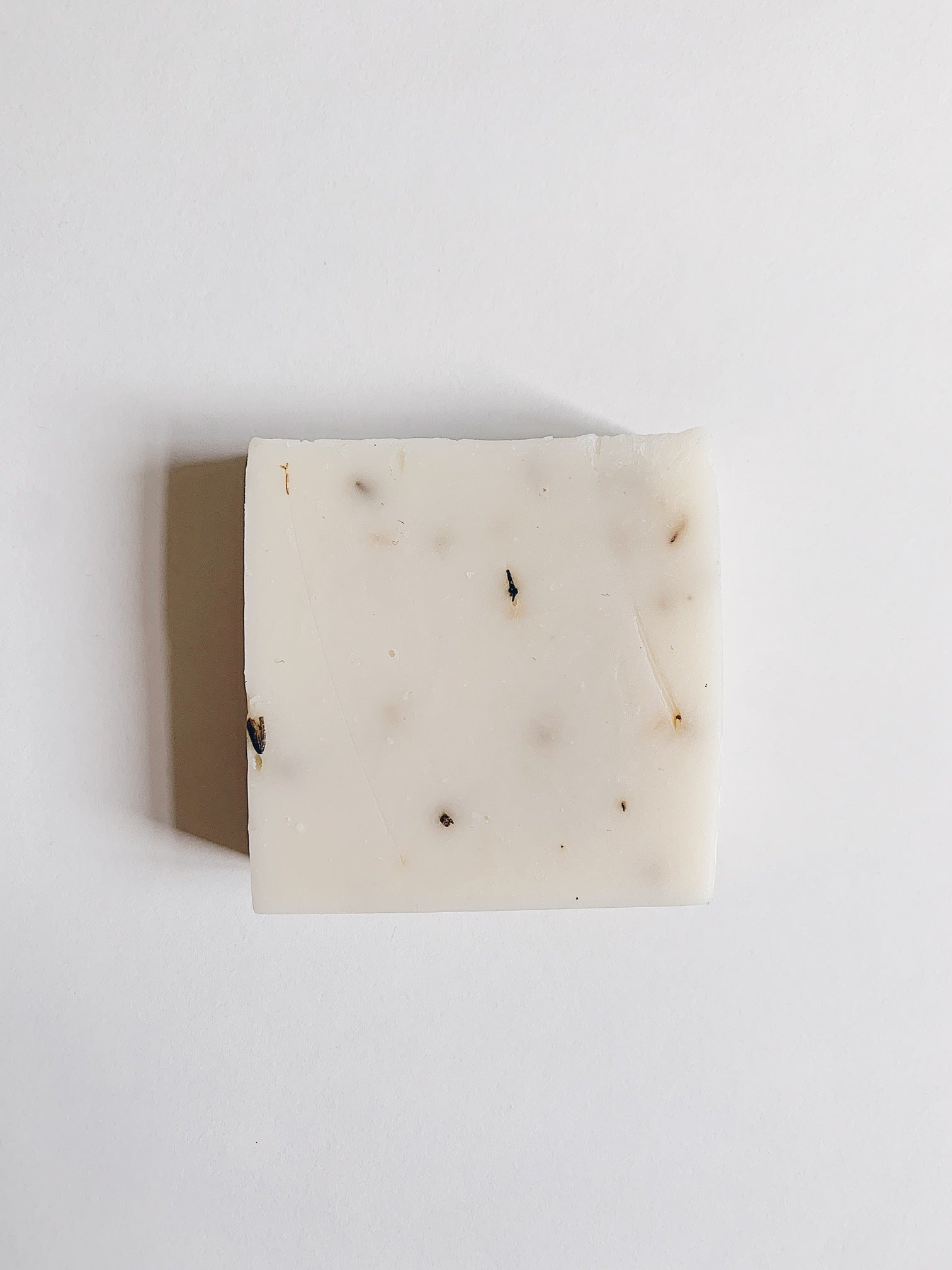 Natural soap 'lavender' with lavender hydrolate and lavender essential oil