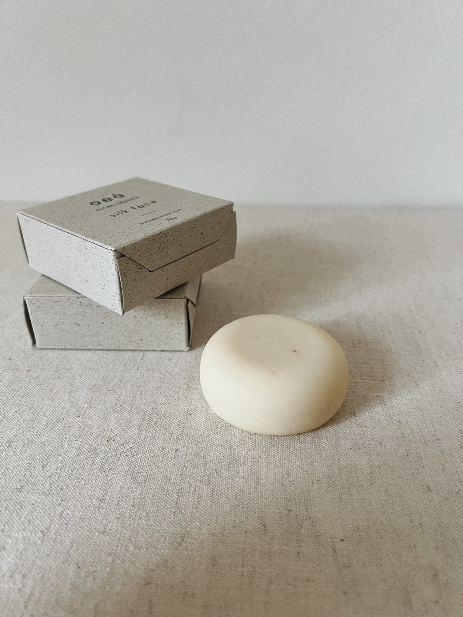 Natural soap 'silk face' with argan oil, aloe vera and coconut milk